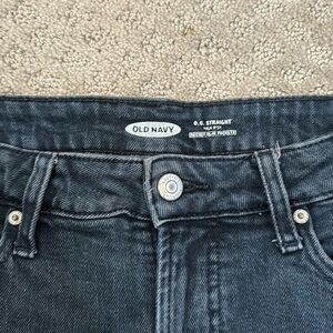 Black Straight Jeans